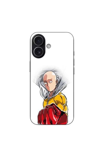 OEM Husa compatibila cu Apple iPhone 17 Silicon Gel Tpu Model One Punch Man S...