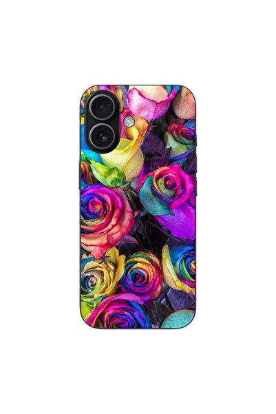 OEM Husa compatibila cu Apple iPhone 17 Silicon Gel Tpu Model Trandafiri Colo...