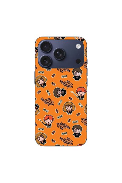 OEM Калъф, съвместим с Apple iPhone 17 Pro, силиконов гел TPU, с десен Хари П...