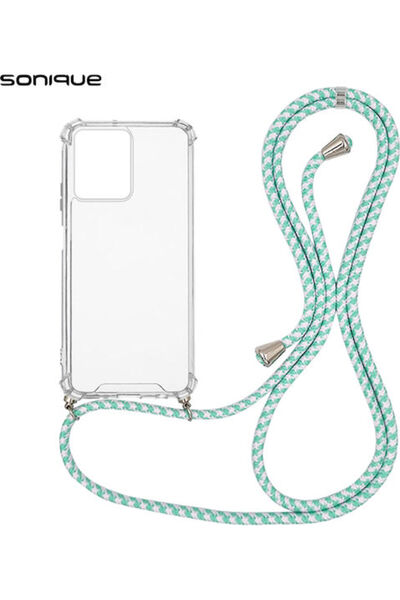 Other Sonique Πίσω Θήκη Σιλικόνης με Λουράκι Τυρκουάζ (Redmi 13C 4G / Poco C6...