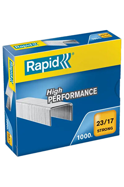 Rapid Capse 23/17 pentru 110–140 de coli, 1000/cutie