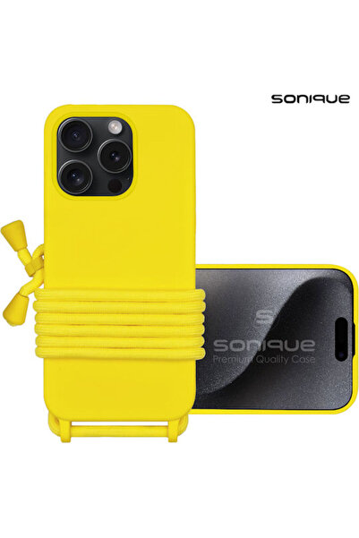 Other Θήκη σιλικόνης με κορδόνι μεταφοράς Sonique για Apple iPhone 16 Pro Max...