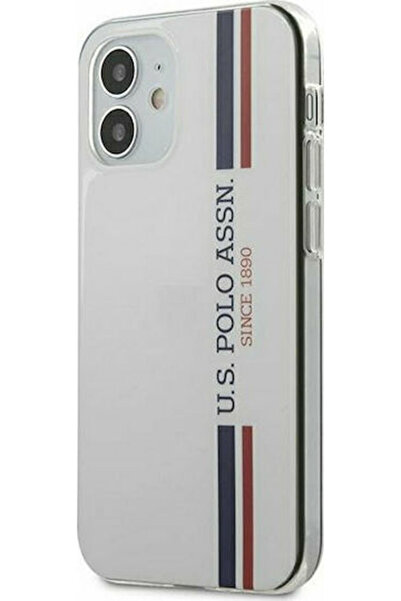 U.S. Polo Assn. Τρίχρωμη Πλαστική Λευκή Πίσω Θήκη (iPhone 12 mini) Κωδικός: U...