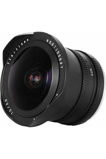 TTArtisan Φακός Κάμερας Crop 7.5mm f/2 Fisheye για Βάση Micro Four Thirds (MF...