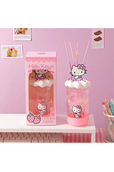 SANRIO ناشر عطر مع غطاء سيليكون - معطر جو بزيت عطري بحري بدون لهب