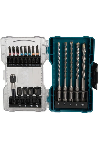 Makita Drill bit Top Bottom Set 18pcs E-07026