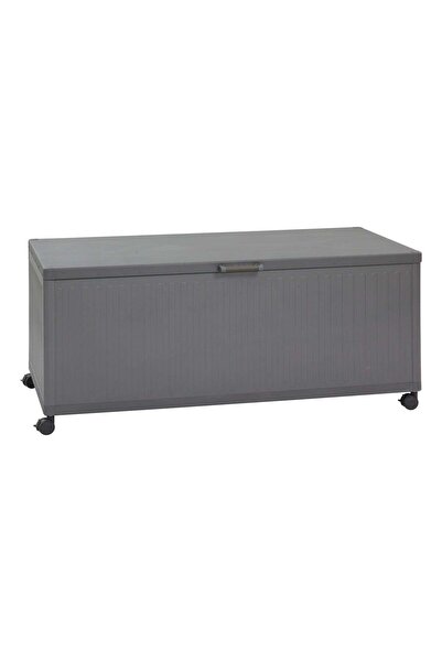 Hesperide Ladă de depozitare Edenio grafit, 182.2 x 78 x 89.4 cm, aluminiu