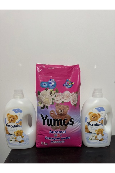 Coccolino Yumos 10 kg&coccolino delicato 40 Spălări x 2 buc