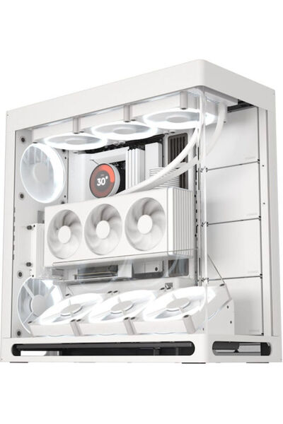 Havn HS 420 VGPU Gaming Midi Tower Θήκη Υπολογιστή με Λευκό Πλαϊνό Παράθυρο