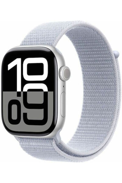 Apple Ρολόι Σειρά 10 Αλουμινίου 46mm Αδιάβροχο με Παρακολούθηση Καρδιακών Παλ...