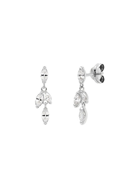 Lisa&Co. Earrings Gold Lis Bundle White gold / Zircon / White