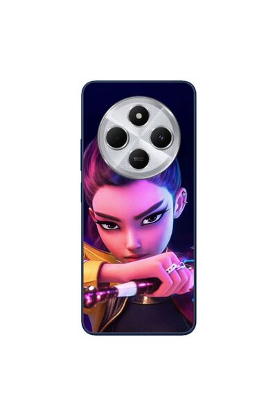 OEM Husa compatibila cu Xiaomi Redmi 14C Silicon Gel Tpu Model KPop Demon Hun...