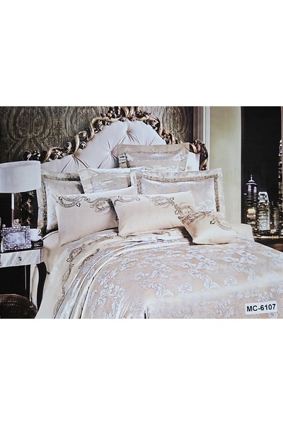 MILANO COLLECTION Set Lenjerie Pat Dublu Jacquard MC-6107