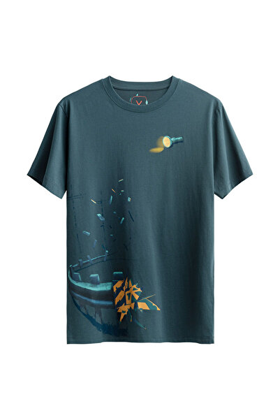 KAFT Unisex Regular Fit Tasarım T-Shirt - Omorph