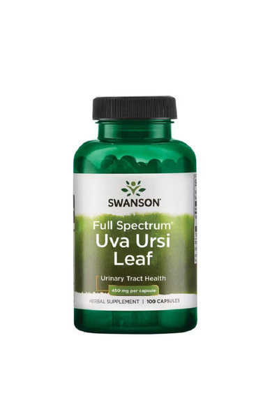 SWANSON Uva Ursi Leaf Full Spectrum 450mg 100 capsule -