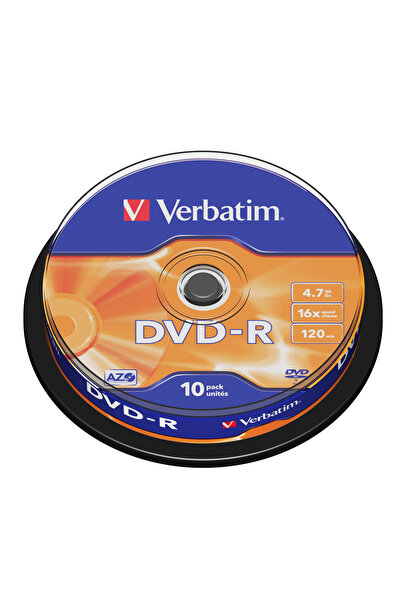 Verbatim DVD-R 10/SET 4.7GB 16X 43523