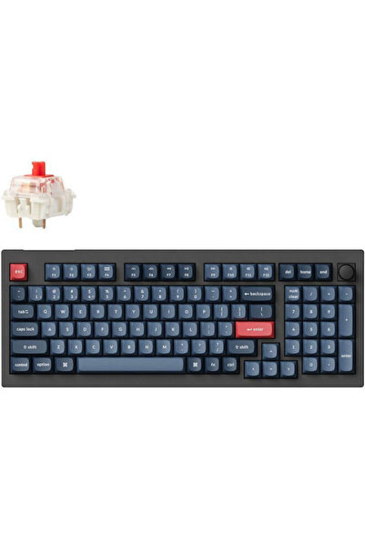 Keychron V5M-D1 Max QMK/VIA Ασύρματο Μηχανικό Πληκτρολόγιο Gaming 96% με διακ...