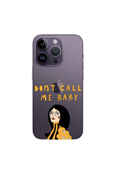 Other Apple iPhone 14 Pro Max Call me baby Transparent Silicone TPU Θήκη