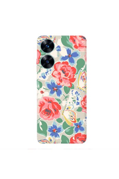 Other Realme C55 Lady roses Transparent Silicone TPU Θήκη