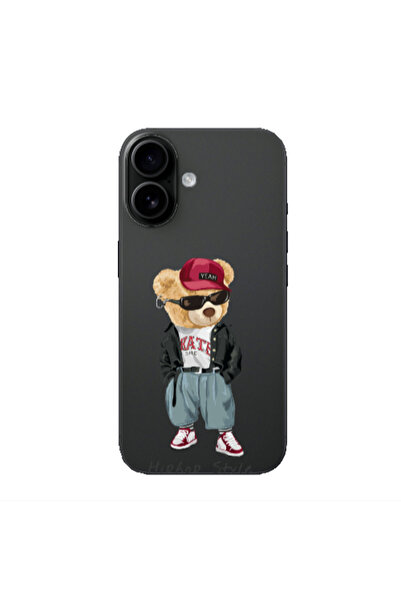 Other Apple Iphone 16 Hip hop style Transparent Silicone TPU Θήκη