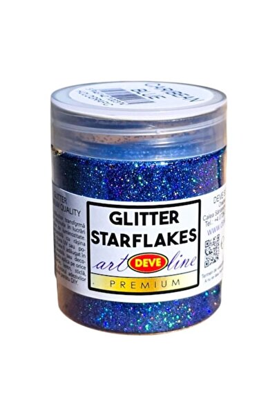 Deve Pigment glitter starflakes Holographic sensations, art line DEVE, 50gr C...