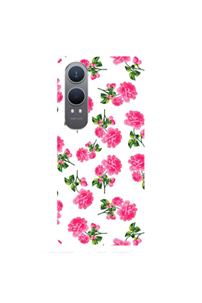 Other Oneplus Nord Ce 4 lite Roses White Transparent Silicone TPU Θήκη