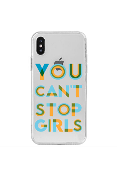 Other Apple iPhone Xs Max You Cant Stop Girls Transparent Silicone TPU Θήκη