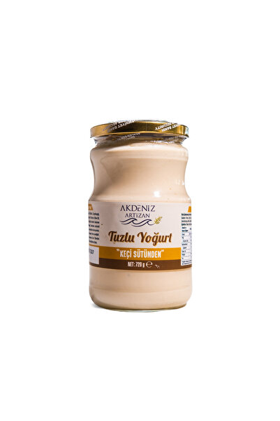 AKDENİZ ARTİZAN TUZLU YOĞURT 720 G (KEÇİ SÜTÜNDEN)