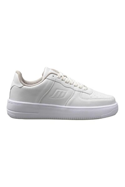M.P. Comfortable Unisex Lace-Up Walking Shoes Casual Sports Shoes White
