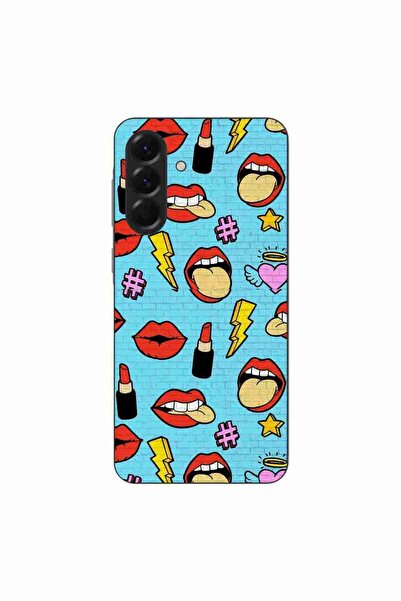 OEM Husa compatibila cu Samsung Galaxy A56 Silicon Gel Tpu Model Pop Art Lips