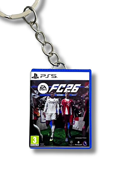 Cosmic Star Ea Sports Fc 26 Ps5 Miniature Game Box Keychain