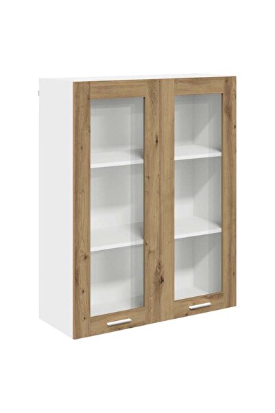 vidaxl Dulap suspendat Stejar Artizanal 80 x 31 x 100 cm Lemn compozit