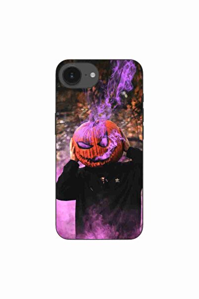 OEM Husa compatibila cu Apple iPhone 16e Silicon Gel Tpu Model Halloween Cap ...