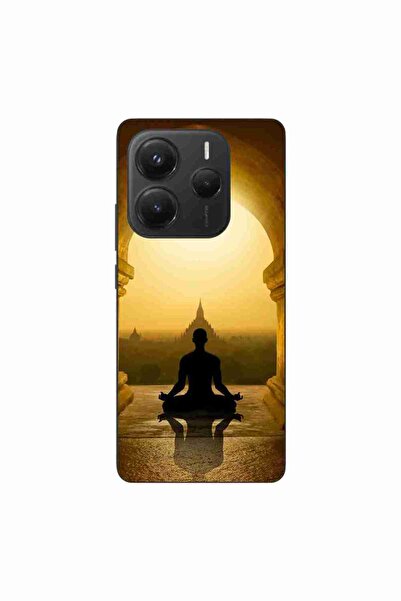 OEM Θήκη συμβατή με Xiaomi Redmi Note 14 5G Σιλικόνης TPU με σχέδιο διαλογισμού
