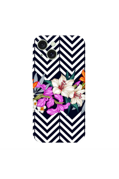 Other Apple iPhone 15 Plus Flower arrow Transparent Silicone TPU Θήκη