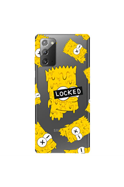 Other Samsung Note 20 Bart Simpson Transparent Silicone TPU Θήκη