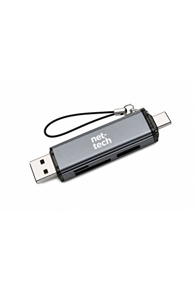 Boğazören Usb Type-C SD Kart Okuyucu İOS & Android Uyumlu USB Flash Bellek OT...