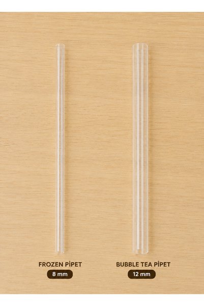 ardin Bubble Tea Straw 12 mm 22 cm Thick Smoothie Frozen Boba Straw 50 Pieces