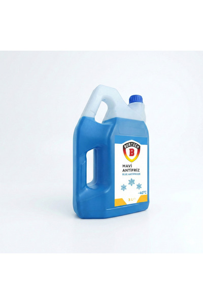 BURTECH Organik Mavi Antifriz -56°C 3 Litre