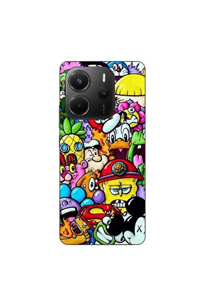 OEM Θήκη συμβατή με Xiaomi Redmi Note 14 4G Σιλικόνης Gel TPU με σχέδια Pop A...
