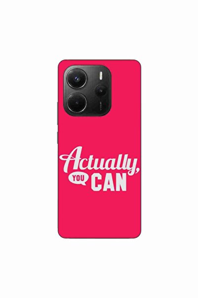 OEM Θήκη συμβατή με Xiaomi Redmi Note 14 4G Σιλικόνης Gel TPU με σχέδιο μηνύμ...