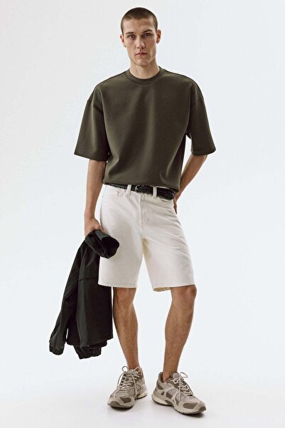 H&M Oversized Fit Scuba T-shirt