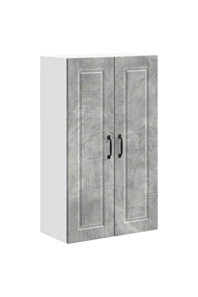 vidaxl Dulap de bucătărie Gri din beton 60 x 31 x 100 cm Lemn compozit