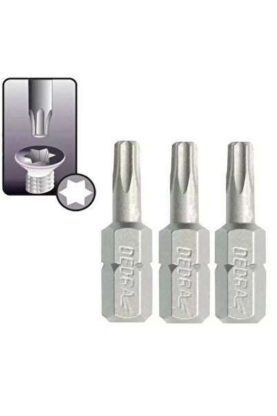 DEDRA EXIM Capete de ЕџurubelnitДѓ Torx T15x25mm, 3buc blister
