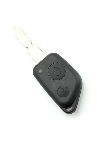 CarGuard Citroen / Peugeot - 2-button key shell, 4-track blade