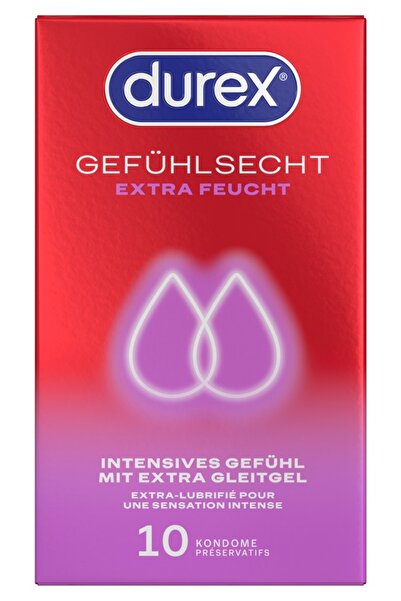 Durex Prezervative din latex – Acoperite cu o abundentă cantitate de lubrifia...