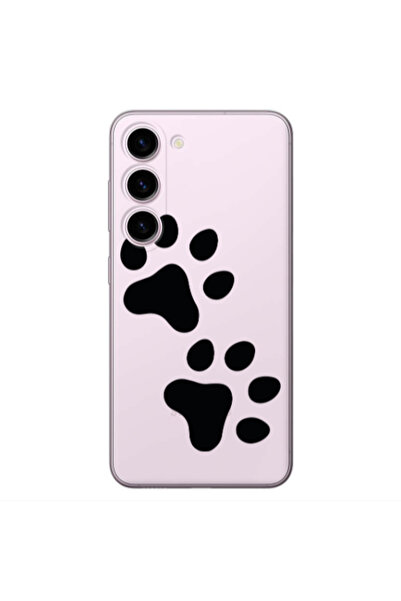Other Samsung S23 Plus Paws Transparent Silicone TPU Θήκη