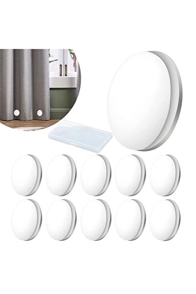 Arabest 10 Pairs Magnetic Curtain Weights,Waterproof,Heavy Duty,Circular Desi...