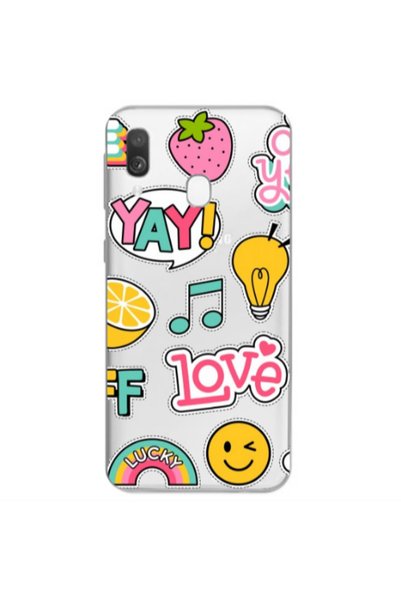 Other Samsung A40 Cute desing Transparent Silicone TPU Θήκη