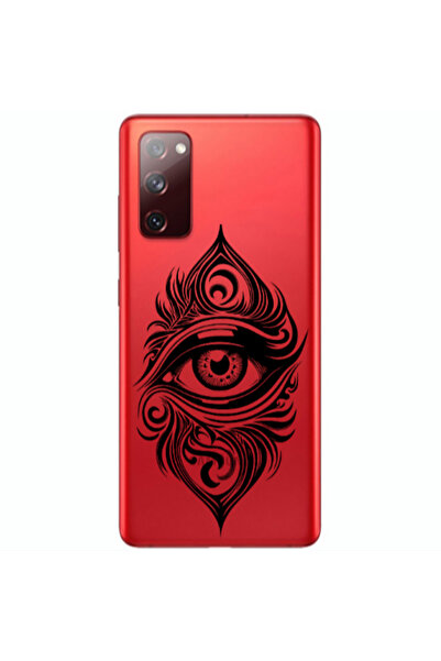 Other Samsung S20 FE Eye patterned drawing Transparent Silicone TPU Θήκη
